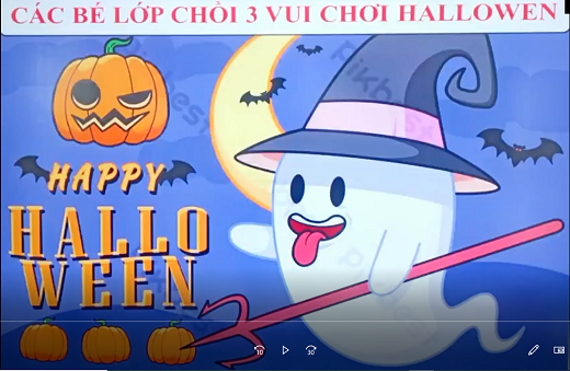 Hoạt động Halloween-chồi 3